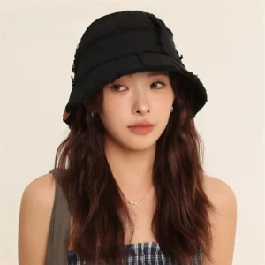 Women’s Wide Brim Bucket Hat