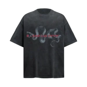 Men's Python Print Shirt Loose Fit