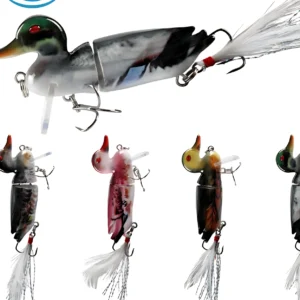 Multi-Section Duck Fishing Lure