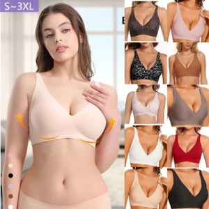 Leopard Print Soft Support Push Up