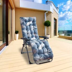 1Pc Chaise Lounger Cushion Recliner Rocking Chair Sofa Mat Deck Chair Cushion Chair Not Inlcuded Standard Type