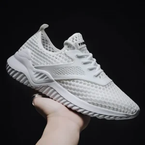 Men’s Breathable Canvas Sneakers for Casual and Sports Wear