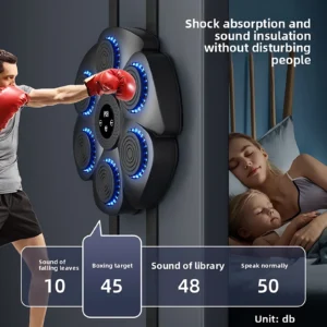 Exercise and fitness boxing training equipment