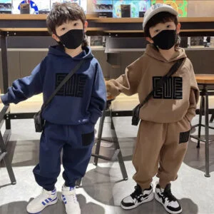 Boys Hooded Top and Pants Set