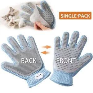2in1 Double Sided Pet Grooming Glove
