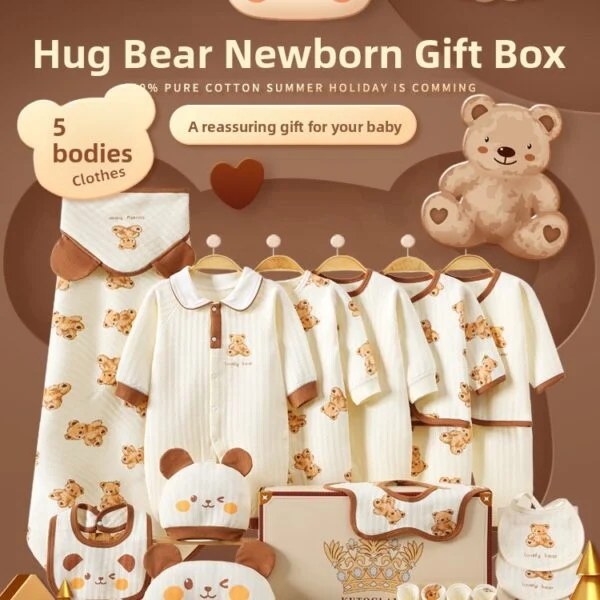 Cotton Newborn Clothing Gift Set