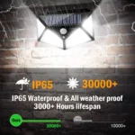 LED Solar Wall Light