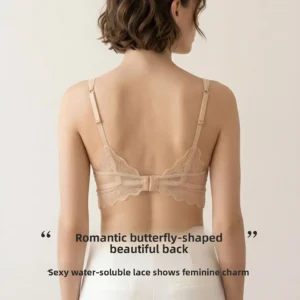 Mulberry Silk Lace Underwear with 3/4 Cup