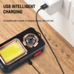Solar Portable LED Camping Light Lantern Tent Lamp Rechargea