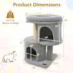 Compact Cat Tree Condos Amp Sisal