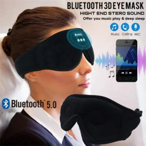 Wireless Bluetooth Stereo Music Eye Mask – Blackout Sl Speaker