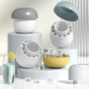 Ice Block Mold Silicone Mushroom Ice Cup Frozen Refrigerator