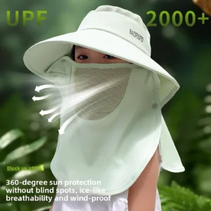 Children Sun Protection Hat Neck