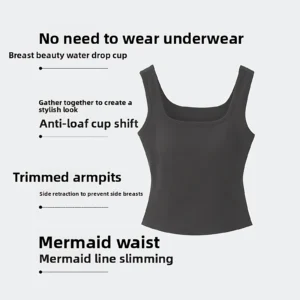 Women with wide-shouldered halter tops