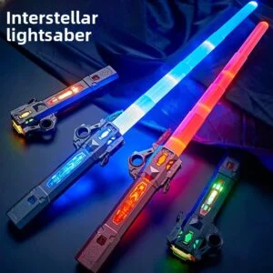 Children’s telescopic laser sword toys
