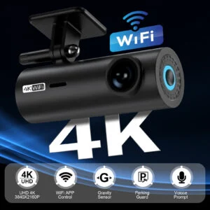 4K Hidden Dual-Lens Car Dash Camera
