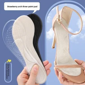 Women's High-Heel Shoes with Half-Size Insoles