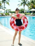 Fruit Series Thickened Pvc Swimming Ring