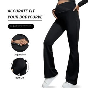 Maternity Flared Yoga Pants