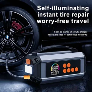 Car Emergency Jump Starter with Wireless Air Pump