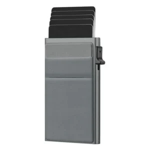Men's Aluminum Alloy Automatic Pop-Up Wallet