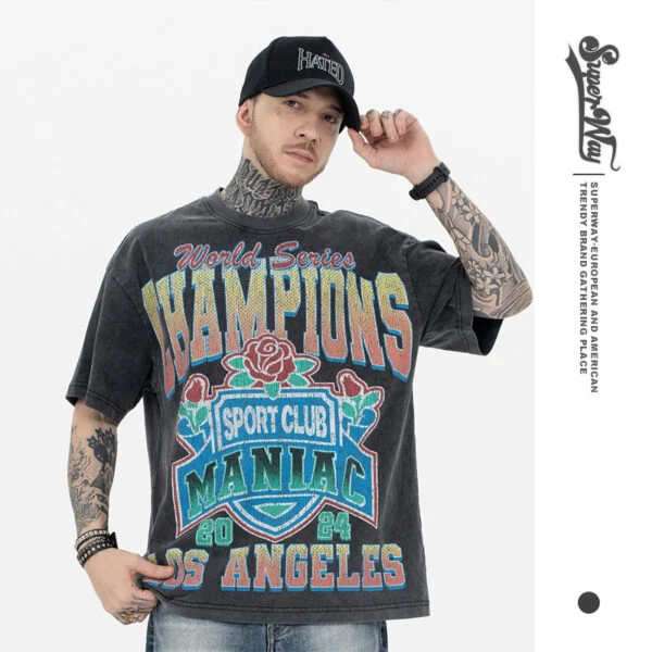 Men’s Printed Cotton T-Shirt