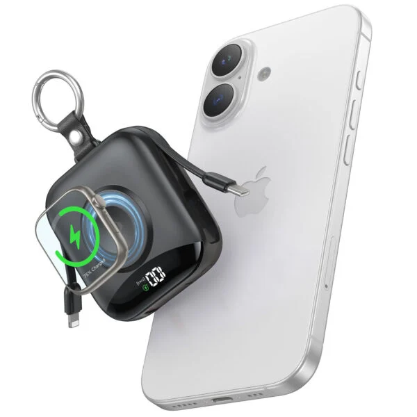 Watch Wireless Power Bank with Fast Charging Cable