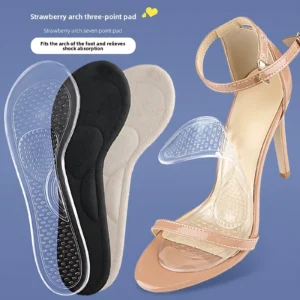 Women’s high-heeled shoes half-size insoles