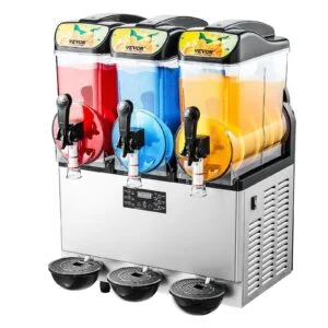 Commercial Slushy Machine 15Lx3 Tank Margarita Smoothie Froz