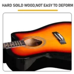 Sunset Dreadnought Acoustic Guitar