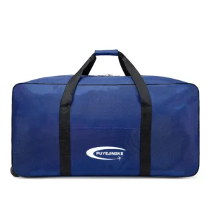 Oxford cloth wheeled folding travel bag for moving and studying abroad luggage bag