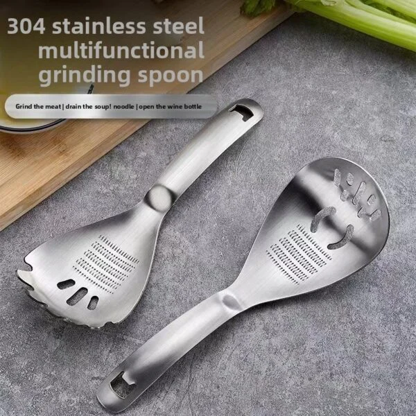 Ginger Grater Spoon and Baby Food Spoon