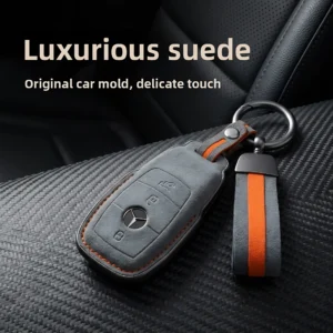 Mercedes Benz Suede Key Cover Accessories