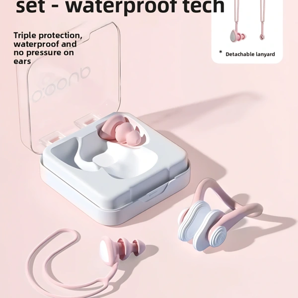 Swimming Earplugs Nose Clip