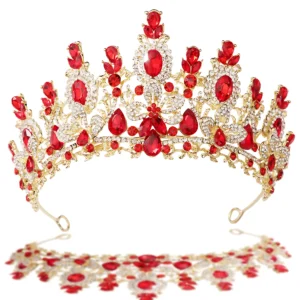 Bridal Crown Tiara Luxury Crystal Rhinestone Hair Accessorie