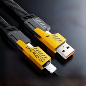 65W 4-in-1 Metal Fast Charging Cable