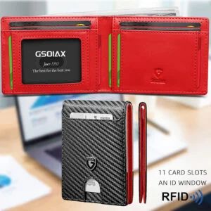 Men's Carbon Fiber Anti-Theft Wallet
