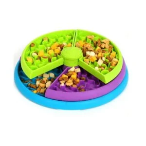 Pet Slow Food Bowl Anti Choking Cat Bowl