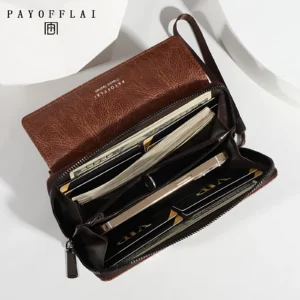 Men’s wallet with multiple card slots