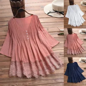 Plus Size Women's Summer Tops and T-Shirts