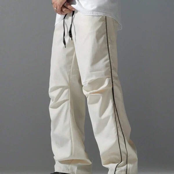 Men’s Quick-Dry Stripe Casual Trousers