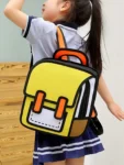 Anime 3D Kids School Backpack