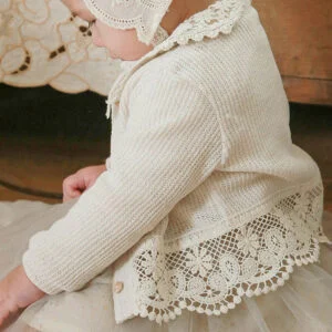 Girls Lace Sun-Protection Cardigan