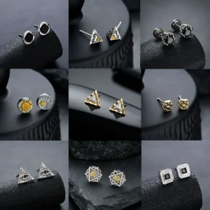 Unisex Earrings Ear Clips Trendy Accessories