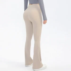 High-Waisted Butt-Lifting Fitness Wide-Leg Pants
