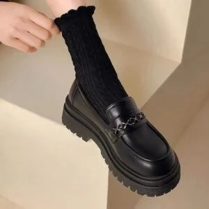 Women's British-Style Leather Shoes