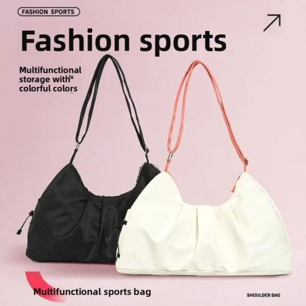 Luggage Bag, Short-Distance Travel Fitness Bag, Large-Capacity Sports Style Backpack, Men’s and Women’s Shoulder Bag