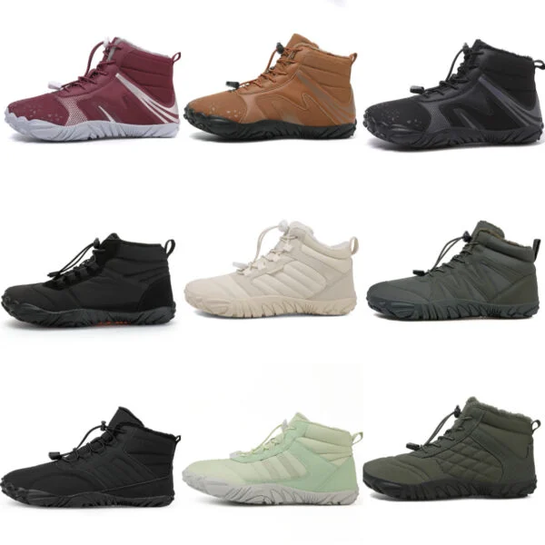 Men’s and Women’s Outdoor Winter Warmth Mountaineering Shoes