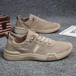 Men's Breathable Slip-On Canvas Sneakers