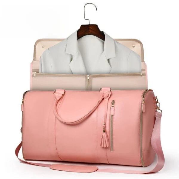 Women’s Foldable PU Travel Hand Luggage Bag